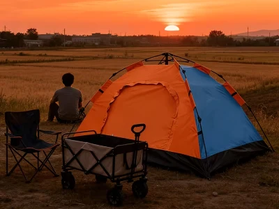 Tent at beach